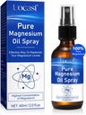 Magnija eļļa kājās, tīra magnija eļļa Spray, Barīgs āda, Unclog Pores, mazināt matu izkrišana, 2 Oz