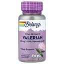 SOLARAY Valerian Root ekstrakts 50 mg -- relaksācijas atbalsts veselīga miega cikla - 0,8% Valerēnskābes - 60 CT