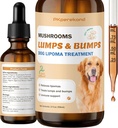 Suņu cūciņas un cūciņas Pielikums, Turcija Astes sēņošanas sardze suņu lipomas, Organic 7 Sēņu kompleksa pilieni, Stiprināt Immunity & Enerģija Buddy ar Shiitake Sēnes, Reishi, Lion's Mane