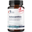 Astaksantīns — mikroaļģes (Haematococcus Pluvialis) Ekstrahēts karotinoīds Antioksidanta papildinājums — atbalsts sirds un asinsvadu sistēmai, kuņģa-zarnu traktam, ādai un acu veselībai (60 softgeli)
