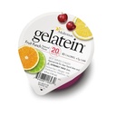 Gelatīna augļu pūce: 20 grami proteīna. Bez cukura. Ideāli piemērots dzidrai šķidrai diētai, rīšanas grūtībām, bariatrijai, dialīzei un onkoloģijai. Lieliska uzkoda pirms vai pēc treniņa. (12 iepakojums) ...