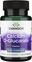 Swanson kalcija D- glikarāts 250 Milligrams 60 kapsulas