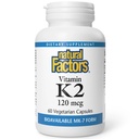 Dabas faktori, vitamīns K2 120 μg, atbalsta kaulu un asinsvadu veselība, 60 kapsulas