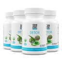 Jā, jūs varat! Dabas Detox tabletes - Diurētiskā tīrīšana ar elektrolītiem un vitamīniem - palīdz ar ūdens aizturi - bez lipekļa, 21 kapsulas (4 iepakojumi)