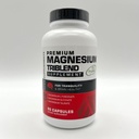Magnija triblends - Magtein L-Threonate atmiņai - Glicerīns miegam - Taurāts asinsvadu veselībai, krampjiem un reģenerācijai - Augstas bioloģiskās pieejamības helāts magnija komplekss