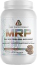 Pamata uzturs Platinum MRP Full Spectrum Meal Replacement, ilgstoša atbrīvošana visu dienu Aminoskābju atbalsts, 27G proteīns, 20 Kalpojumi (Dubultās šokolādes auzu cookie)