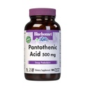 Bluebonnet Pantothenic Acid 500 mg Dārzeņu kapsulas, 180 Skaits