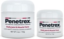 Penetrex Locītavu un muskuļu terapija Duo - Atvieglošana muguras, kakla, roku, pēdu un nervu - Rub ar Arnica, vitamīns B6 MSM & Boswellia - 2oz, 4oz