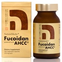 Fucoidan Powered with AHCC® Brown Seaweed Immunity Papildinājums ar augstas tīrības Organic Mekabu Mozuku Agaricus 1 pudele - 160 dārzeņu kapsulas Ražots Japānā