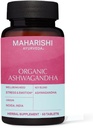 Organic Ashwagandha -- 60 Augu tabletes - 500 mg ea. -- Stresa vadība TM -- veicina izturību un enerģiju