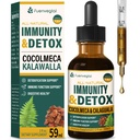 Cocolmeca Bark Immunity & Detox Drop, Herbal Extract with Polypodium Leucotomos Sarsaparilla Milk Thistle Papildinājums Detoksikācijas, Imūnsistēma, Gremošanas veselība. 2oz