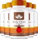 Body Clean Pills, Official BodyClean Papildinājums Kapsulas - Maksimālais spēks, Body Clean Visas Dabas Formula Tabletes, BodyClean Glyco Optimizer Complex, BodyClean Health Atbalsta Atsauksmes (5 Pack)