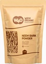 Neem Bark Powder 16 Oz (1 lb) - Zobu un gremošanas atbalsts - Zobu pulveris - Way4Organic