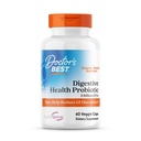 Doctor's Best Digestive Health Probiotic 2 Billion CFU with Lactospore Veggie Caps, 60 Count