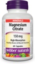 Magnija citrāts 150 mg Augsta Absorbcija