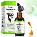 Probiotikas suņiem,3-in-1 Dog Probiotikas,Dog Probiotikas Gremošanas Atbalsts, Dog Probiotikas Papildinājumi,Pet Probiotikas suņiem, Šķidrās Probiotikas suņiem