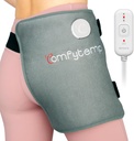Comfytemp Hip Heating Pad Hip Sciatica Pain Relief Hip Brace, Ziemassvētku dzimšanas dienas dāvanas mammai Sievietes Sieva Vīrieši, Lejas Aizmugures Augšstilbs Electric FSA atbilstoši HSA Heat Pad Hot Physical Terapija(S/M)