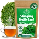 4 unces žāvēta Nattle Leaf Tea Ortiga Planta Nattle Herb Bulk Stinging Nettle Leaf Herb Tea (Urtica dioica) - 113g Stinging Nettle Leaves Herbal Tea ortiga verde te
