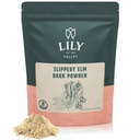Lily of the Valley Slippery Elm Bark Powder - Ulmus Rubra Powder - Nav Apstarots Nav Piesārņots - Pet Friendly - Vegan & Gluten-free - Iepakots Reselable Pouch (16oz, 453g)