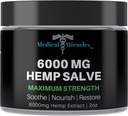 Medical Miracles 6000 MG Maksimālais stiprums Ārstnieciskā salve Lietošana HIPS, locītavām, Kaklam, Atpakaļ. Izgatavots ar labākajām pieejamajām sastāvdaļām