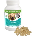 Tikai dabas Pet CoQ10 kapsulas suņiem un kaķiem – Coenzyme Q10 Ubihinona papildinājums – Palīdz uzturēt dzīves kvalitāti, enerģija un vispārējā labsajūta – 90 Skaits
