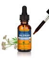 Herb Pharm Organic Valerian Root Šķidrais ekstrakts, bez alkohola: Miega & relaksējoša, nomierinošs Nakts miega atbalsta papildinājums, bezcukura augu papildinājums, 1 Oz