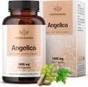 HERBAMAMA Dong Quai papildinājums - 1000mg Angelica Sakne sieviešu atbalstam - Dong Quai pulvera kapsulas - Vegan, Non-GMO Angelica Herb Antioksidants sievietēm