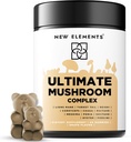 Sēnes Superzvaigznes - Sēnes Piedāvājums Gumijas - Lauvas Manē, Turcija Aste, Reiši, Kordiceps, Čaga, Maitake, Mešima, Porija, Šitake, Oyster, Porcīni, Vegan, Non-GMO, Non-GMO, No Gluten-Free