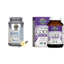 Dārzs Life Organic Vegan Sporta proteīns Pulveris, Vanilla - Probiotikas, BCAAs, 30g augu proteīns un cinks papildinājumi 30mg augstas potences Cinks un vitamīns C Multimineral papildinājums