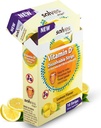 Atrisina Strips® Svifta vitamīns D3 Uptake - Citron Zest Twist, augsts potences līmenis, bez cukura, naturāls, bez tabletes, ikdienas kaulu un imūnās veselības Essential (30. iepakojums)