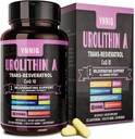 9-in-1 Anti-Aging papildinājums ar urolitīnu A (1200 mg) Trans-Resveratrols un CoQ10: vecuma novēršanas komplekss