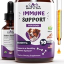 Imūnsupporta atbalsts - Imūnsupporta atbalsts suņiem - Imūnsupporta un alerģijas papildinājums - suns Imūnsupporta atbalsts - suns Imūnsupporta papildinājums - 1 fl oz