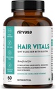 Matu Vitāli DHT bloķētājs ar Biotin tabletēm ar Beta-Sitosterīnu & Stinging Nattle Root ekstrakts -- Matu Vitamīni vīriešiem un sievietēm - 60 tabletes