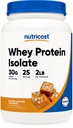 Nutricost sūkalu proteīna izolāts (Salted Karamel) 2LBS