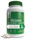 Skineu kolagēna tripeptīds + L-ergotioneīns ; Uzlabota pretnovecošanās formula  ; Morikol® Marine kolagēns ; Atbalsta ādas hidratāciju, elasticitāti un locītavu veselību ; Ne-GMO un lipekļa nesaturošas; 