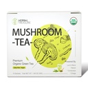 WL Augu dārgumi Sēņu zaļā tēja ar Lions mane Reishi Cordyceps Chaga 15 Count
