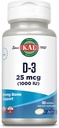 KAL vitamīns D3 1000 SV softgeli (25 μg), aktīvā forma D vitamīns, kalcija absorbcija, kaulu veselība, imūnās palīdzības papildinājums, šķidras, pildītas ActivGel, pagatavots bez sojas, 100 servējumiem, 100 softgeli