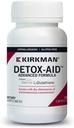 Kirkman - Detox-Aid Advanced Formula - 100 kapsulas - Antioksidantu atbalsts - palīdz noņemt toksīnus - hipoalerģisks