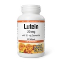 Dabas faktori - luteīns 20mg, dabas antioksidants, lai atbalstītu acu veselību, 60 Soft gels