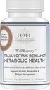 WELLBEAUTY Itāļu Citrus Bergamot Vielmaiņas veselība, balva uzvarot kardiologs Izstrādāts, lai atbalstītu veselīgu holesterīna un triglicerīdu līmeņi Jau normālā diapazonā, 7 Key Polyphenoles, 30 dienu piegādes