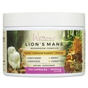 Sieviešu PureBalance Lion's Mane sēņu piedevas Kapsulas ar Reiši, Cordyceps, Turcija Aste – Brain Nootrop atmiņas, Focus, Natural Energy, & Imūnsupport, Non-GMO (120 kapsulas)