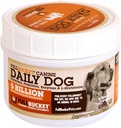 FullBucket Daily Dog Probiotikas 150 Kalpo - Atbalsts Dabas Gremošana, Ārstēt un Novērst Caureju - Probiotikas, Prebiotikas un Gremošanas Fermenti Visi vienā garšīgs Probiotikas Pulveris suņiem
