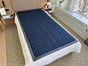 Karalienes Mat-Nerūsējošā tērauda Fabrics, 59x79 colla (jūras)