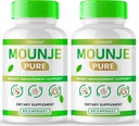 Mounje Pure Keto kapsulas, Mounje Pure Advanced Formula Tabletes - Maksimālais stiprums, Mounje Pure Visas dabiskās Keto Tabletes MounjePure Kapsulas, Mounje Pure Oficiālās Formula Tabletes Atsauksmes (2 Pack)