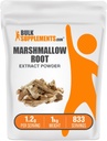 BulkSupplements.com Marshmallow Saknes ekstrakts Pulveris - Marshmallow Root Papildinājums, Herbal Papildinājums - bez lipekļa, 1,2g per Serving, 1kg (2,2 lbs) (1. iepakojums)