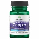 Swanson Albion Chelated Copper 2 Milligrams 60 Capsules