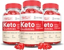 (3 Pack) Truly Keto ACV Gummies Advanced Formula 1000MG Truly Keto Gummies Apple Sidrs Etiķis Formulēts ar granātābolu biešu sulas pulveris B12 Vegan Non ĢMO 180 Gumys