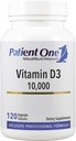 Pacientam viens D3 vitamīns 10 000 SV • Papildinājums atbalstam Imūnā, sirds un kaulu veselība * 