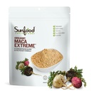 Sunfood Organic Maca Extreme - Maca Saknes Pulveris, Maca pulveris Organic, Maca Papildinājums vīriešiem un sievietēm ar adaptogēniem, Peru, Raw, Vegan, Premium Maca Pulveris - 8 Oz Bag